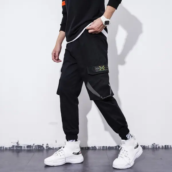 Embroidered Pocket Cargo Pants - Honeylop.chimpone.com 