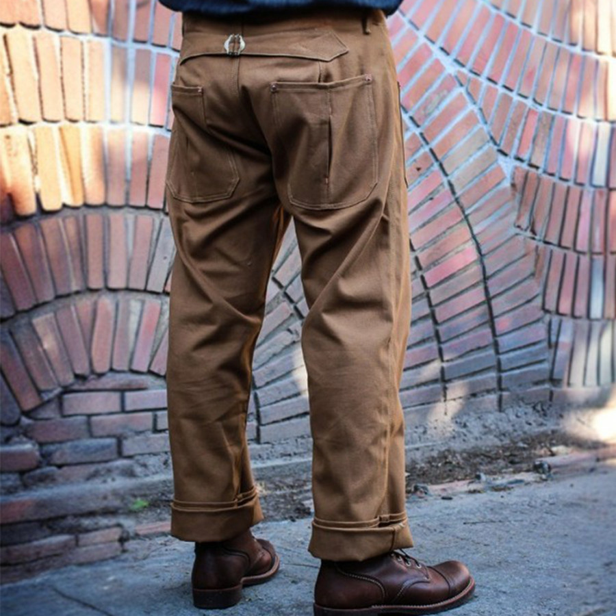 

Men's Retro Casual Comfort Pocket Cargo Pants
