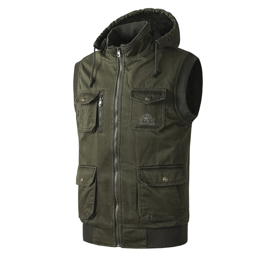

Men's outdoor sports warm vest