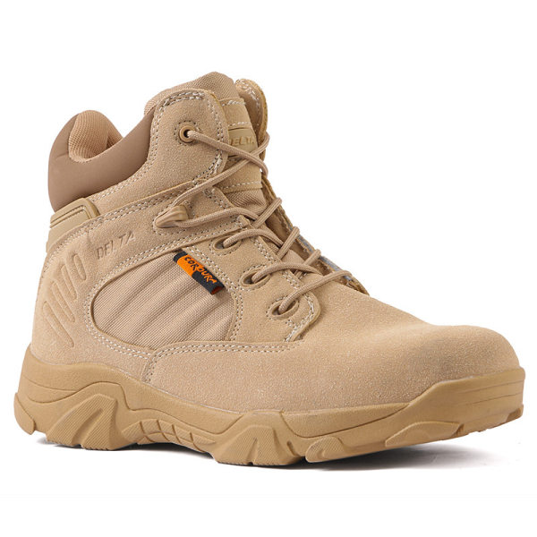 low cut army boots