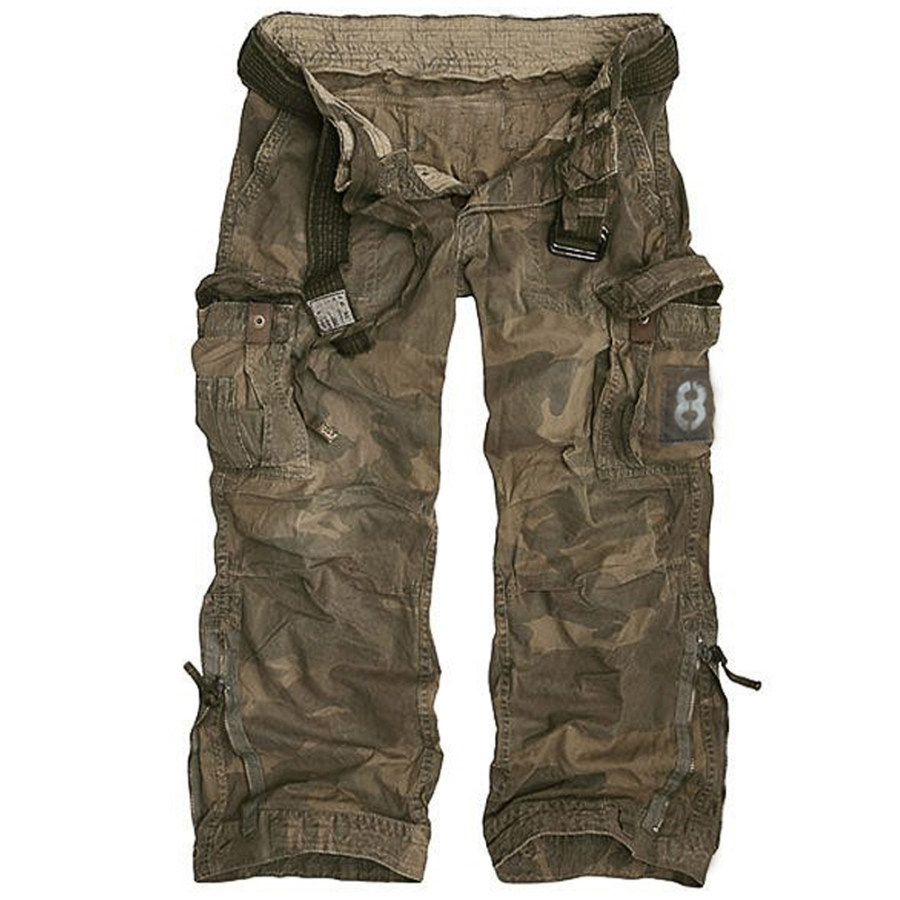 

Men's Outdoor Tactical Camouflage Pocket Casual Pants