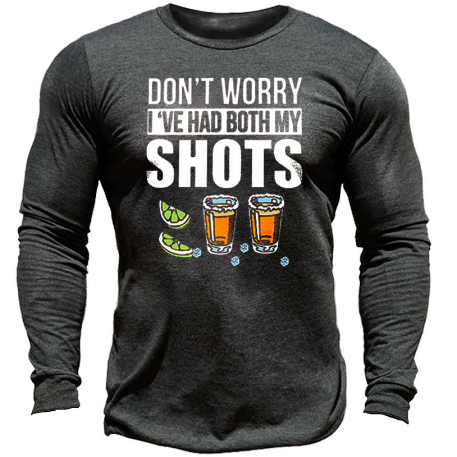 

Don't Worry I've Had Both My Shots Men's Sports T-Shirt