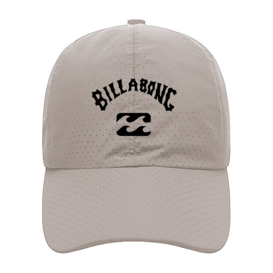 

Billabong Влагоотводящая сетчатая дышащая однотонная кепка Спортивная шляпа от солнца