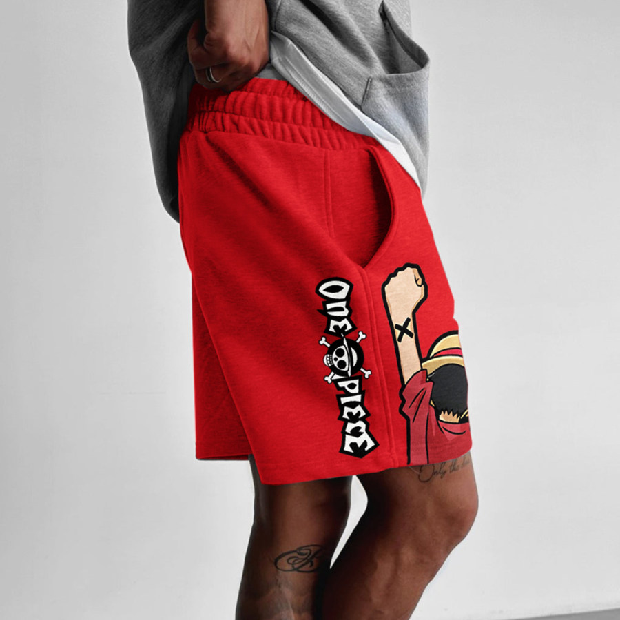 

Pantalones Cortos Casuales Unisex "One Piece"