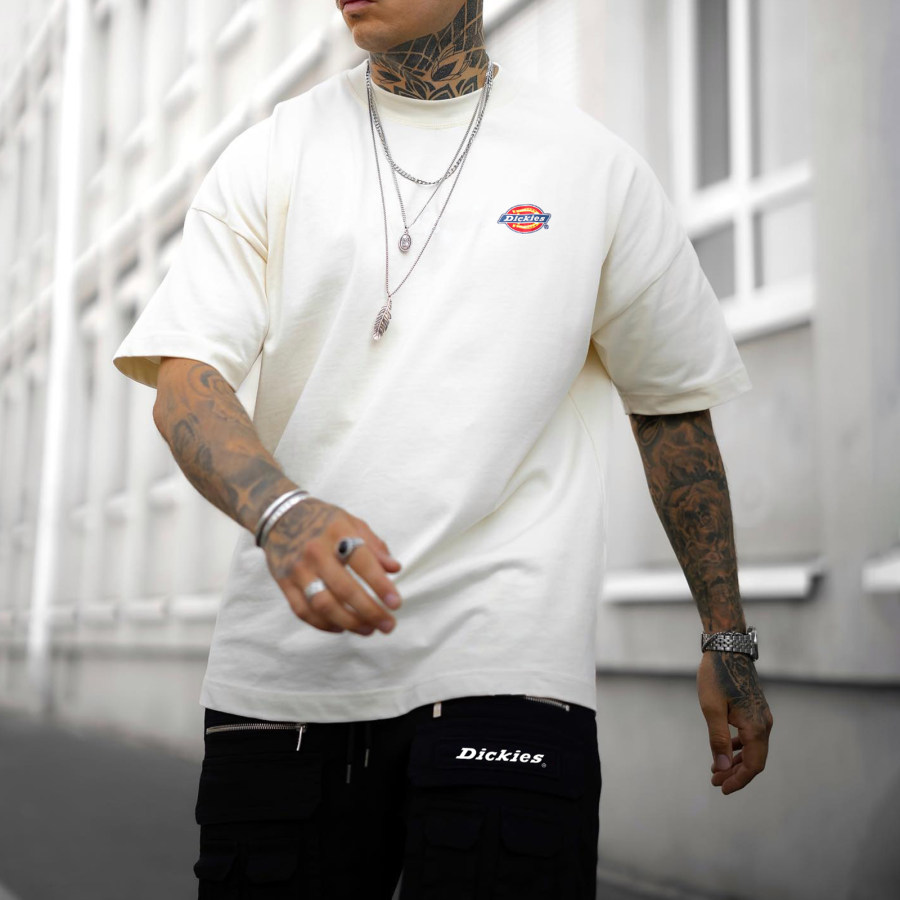 

Unisex Relaxed Fit T-Shirt Street Fashion Casual Tee
