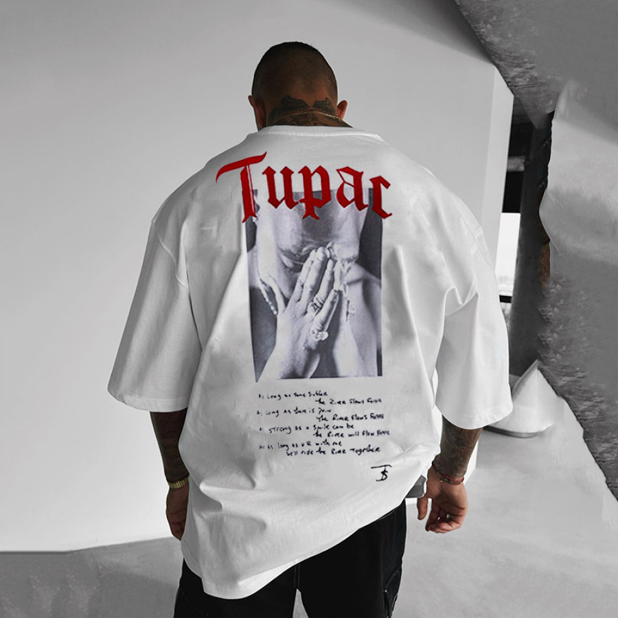

Men's Casual Fashion Hip-hop Printed T-shirt