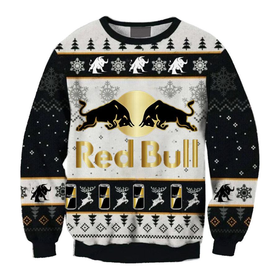 

Sweat-shirt Unisexe Amusant Red Bull Ugly Christmas