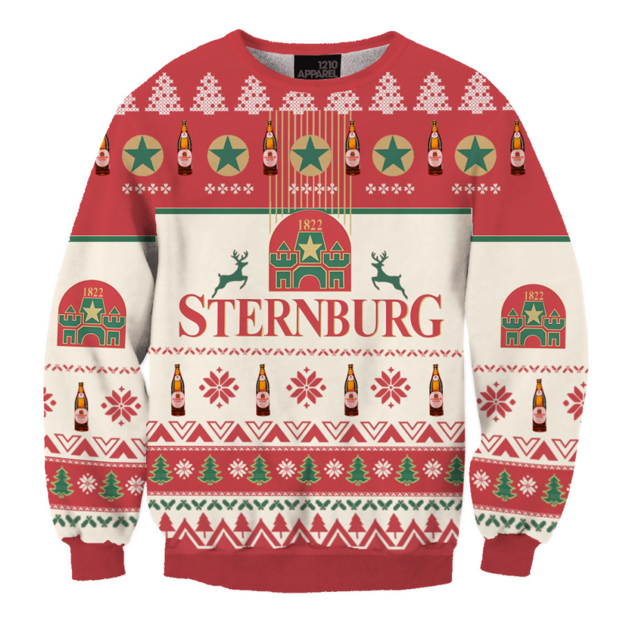 

Suéter Navideño Unisex Con Estampado 3D De Sternburg Export Fun