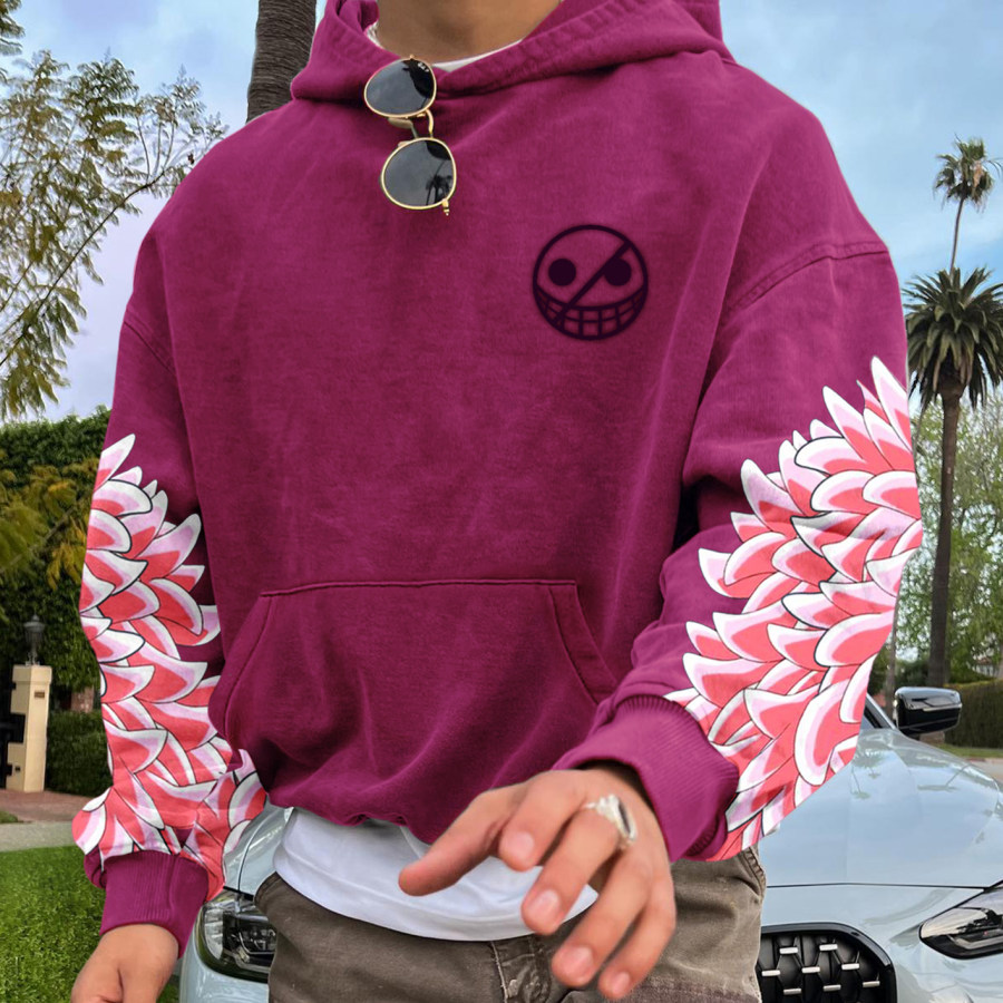 

Sudadera Con Capucha Retro Unisex De Una Pieza