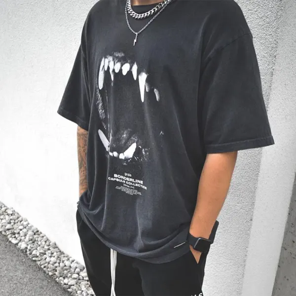Men's Borderline T-shirt - Leanarea.chimpone.com 