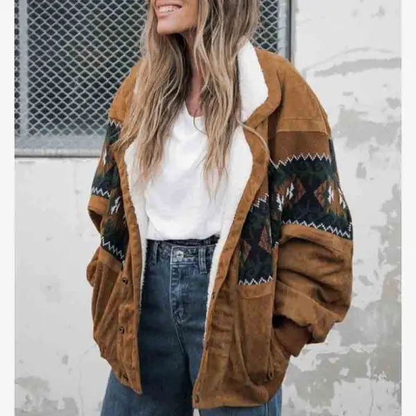 Vintage Brown Cotton Jackets - Leanarea.chimpone.com 