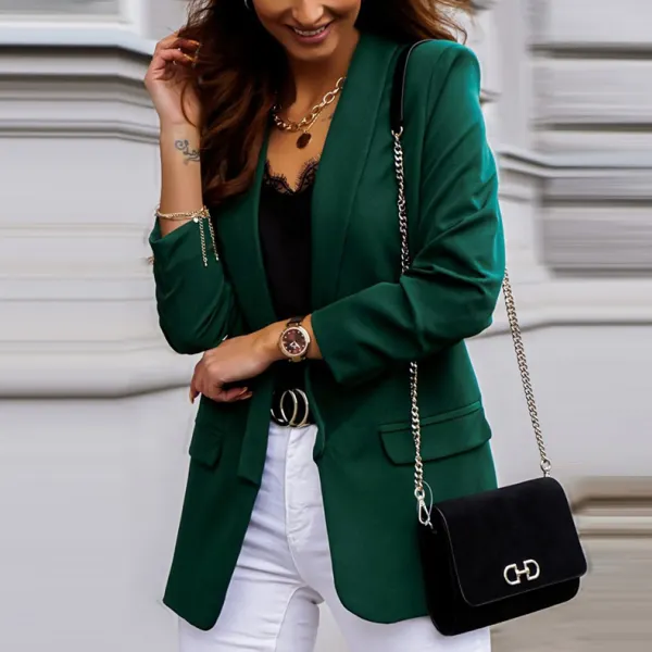 Fashion Temperament OL Long Sleeve Suit - Leanarea.chimpone.com 