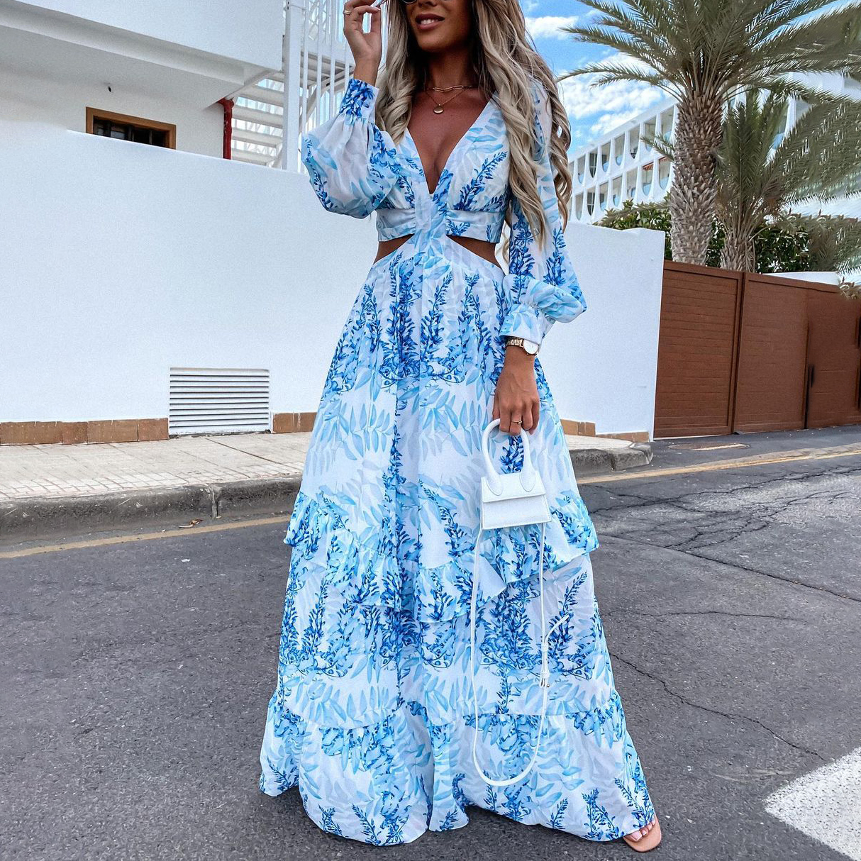 Fashion Romantic Printed Dress