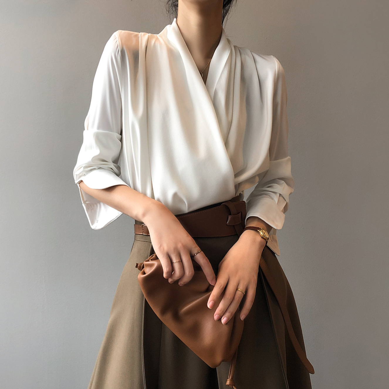 New Elegant Fashion Long Sleeve Shirt