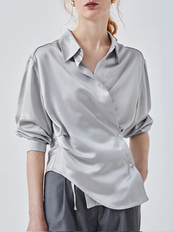 Ladies Elegant Fashion Long Sleeve Shirt