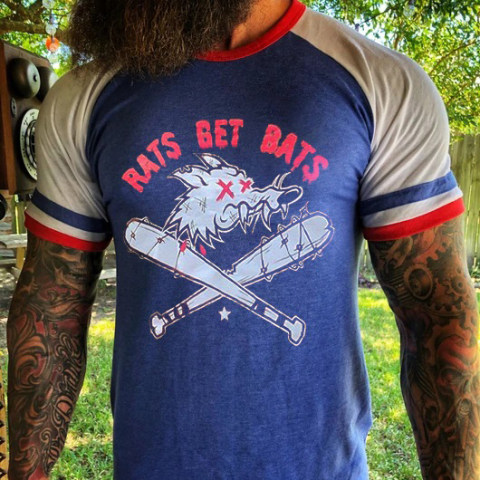 Rates bet bats short sleeve T-shirt