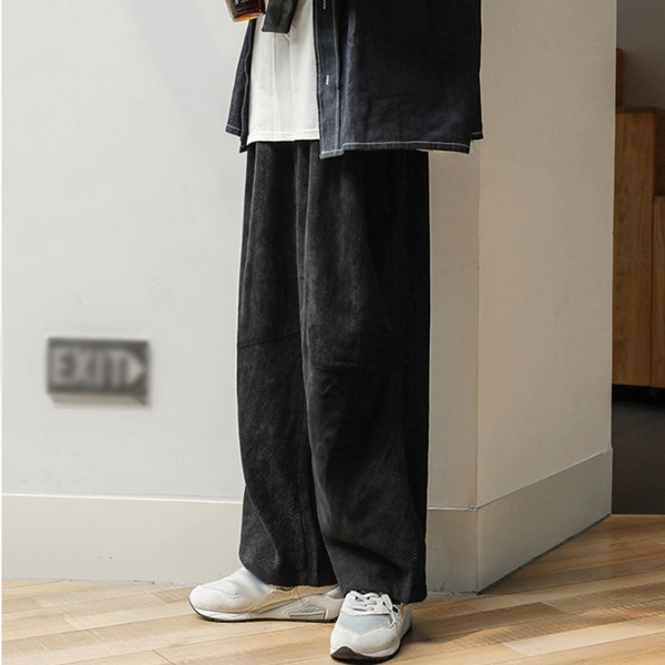 Wide Leg Corduroy Pants