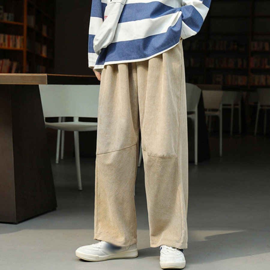 

Wide Leg Corduroy Pants
