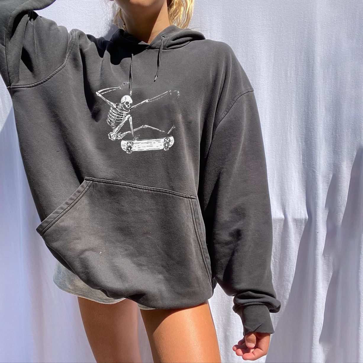 Vintage Basic Long Sleeve Sweatshirt