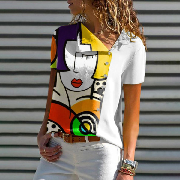 Fashion art print shirt - Anystylish.com 