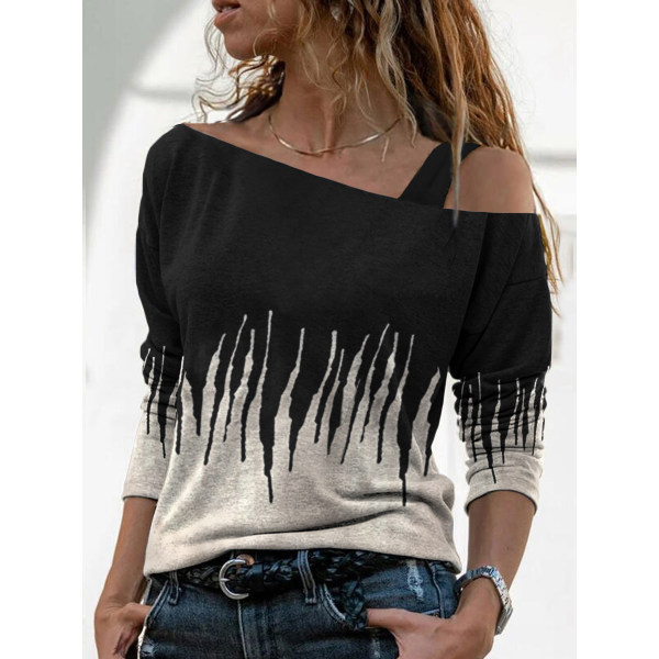Women's Casual Long Sleeve T-shirt - Anystylish.com 
