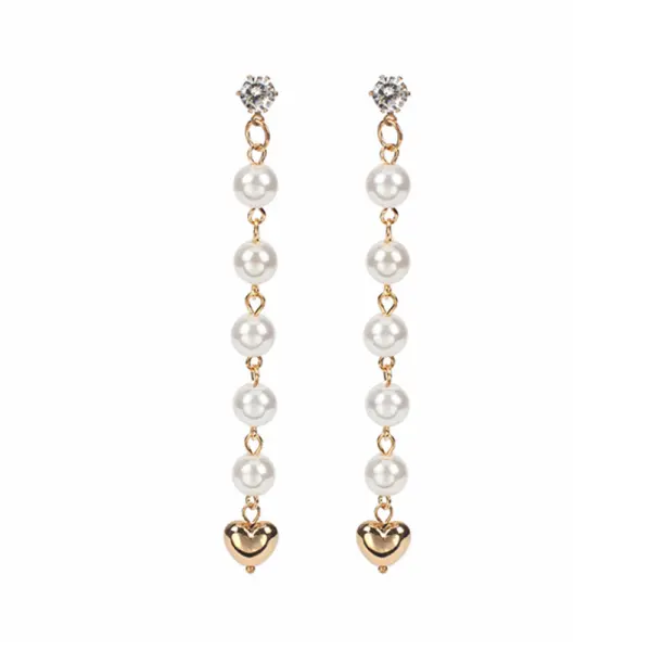 Geometric long earrings YD21 - Leanarea.chimpone.com 