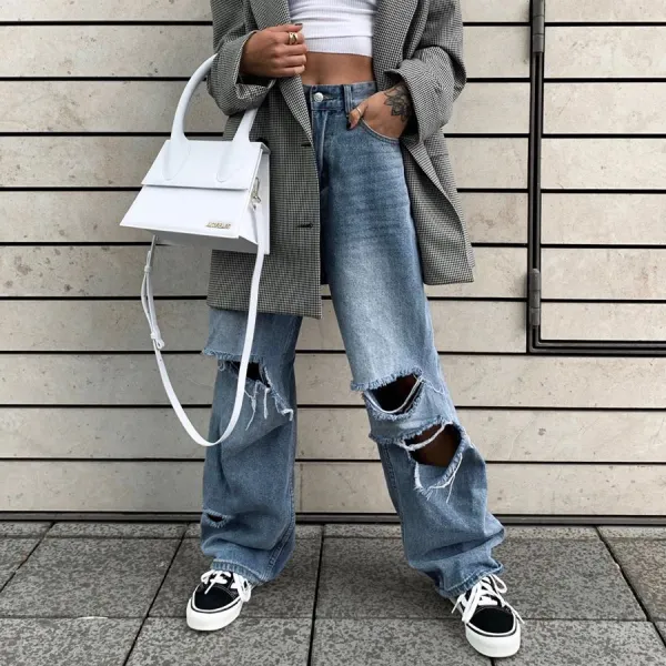 Autumn and winter fashion jeans - Leanarea.chimpone.com 