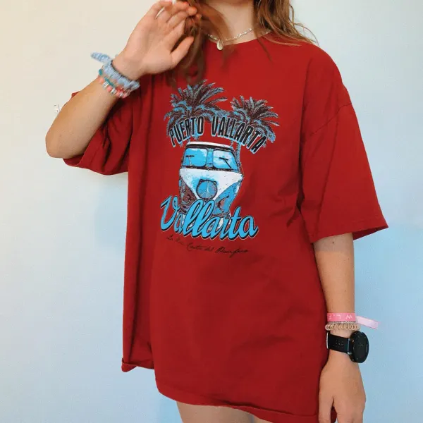 Short Sleeve Casual Basic T-Shirt - Leanarea.chimpone.com 