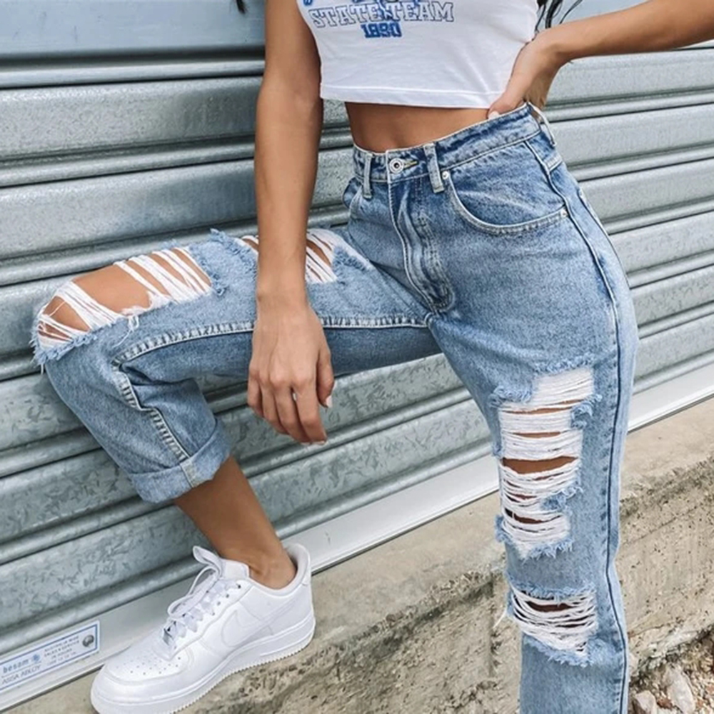 loose casual jeans wj13