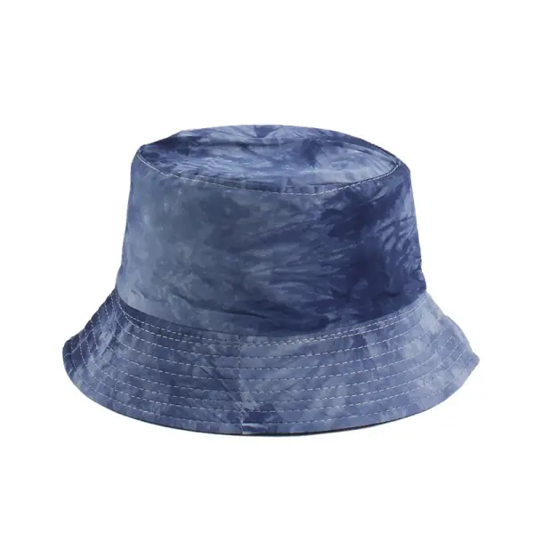 Tie-dye wind color double-sided fisherman hat - Leanarea.chimpone.com 
