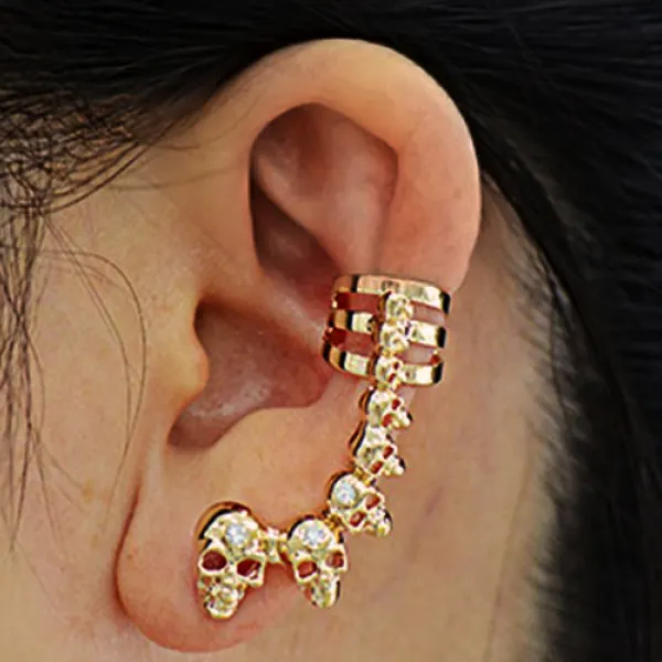 Skull ear bone ear hook - Leanarea.chimpone.com 