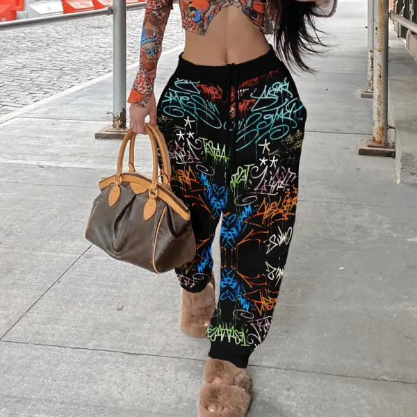Loose fitness track pants - Leanarea.chimpone.com 