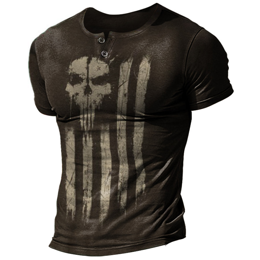

Mens breathable and comfortable patriotic T-shirt