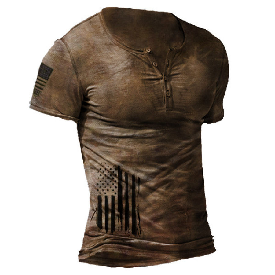 

Fashion Retro Casual Short-Sleeved T-shirt