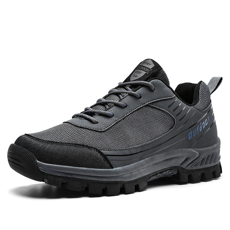 Men Hiking Shoes Waterproof Chic Non-slip Lightweight For Outdoor Trekking Walking