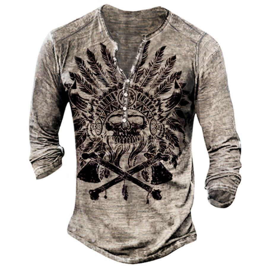 

Men's Casual Outdoor Tactical Henley Shirts