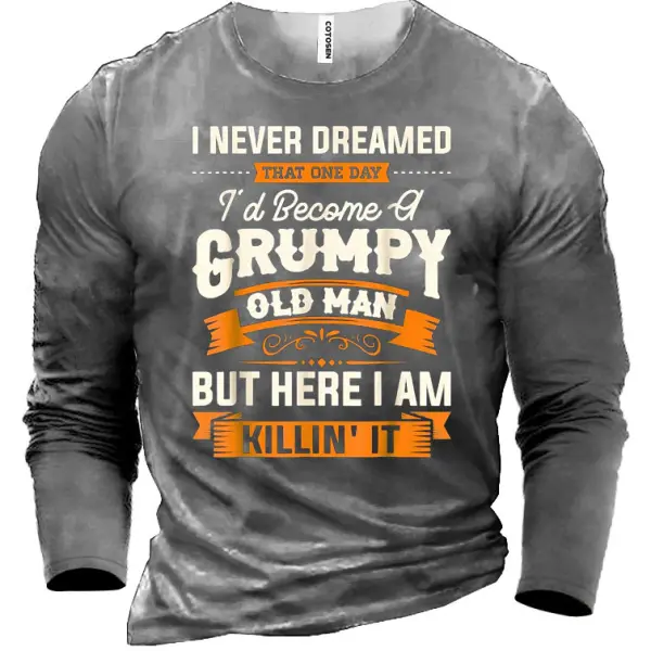 Grumpy Old Man Men's T-shirt - Blaroken.com 