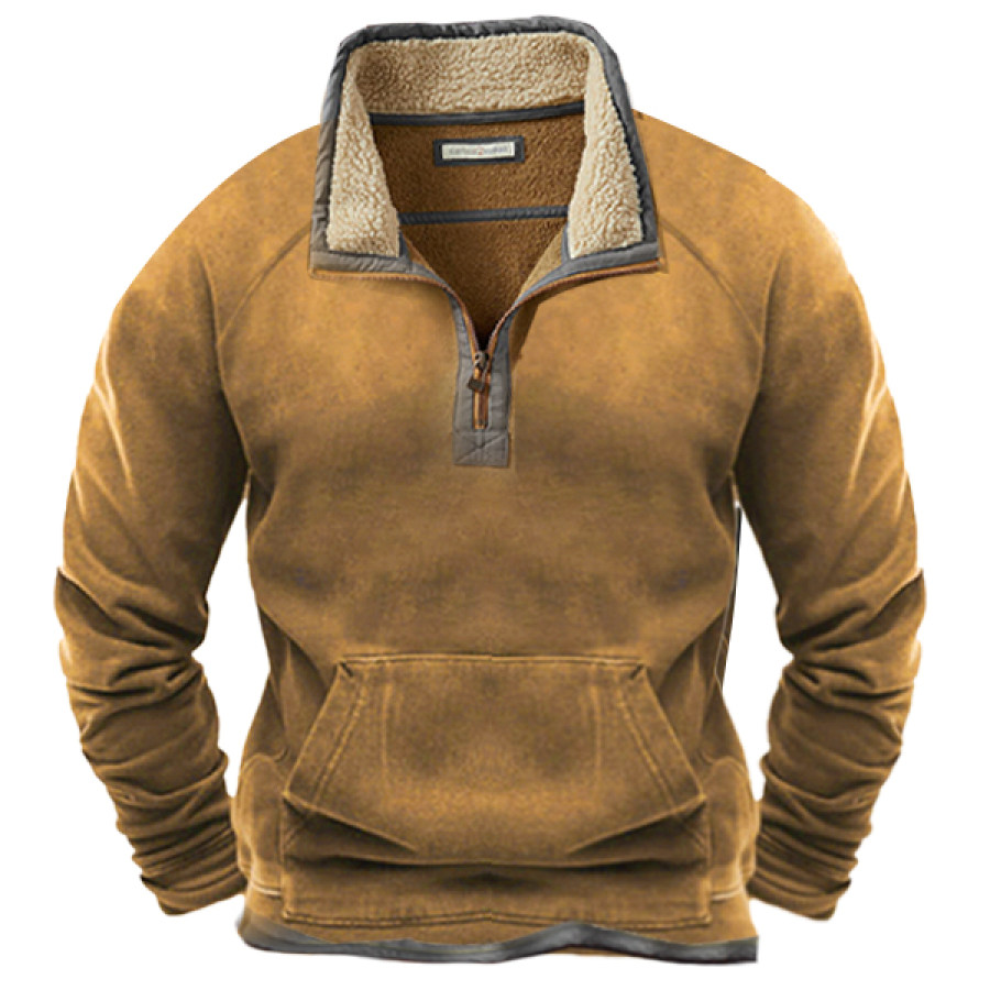 

Men's VintagePolar Fleece Half-Zip Sweatshirt