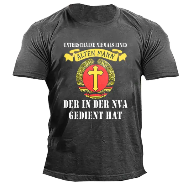 NVA Soldier Ossi GDR Gift Essential Men's T Shirt - Sanhive.com 