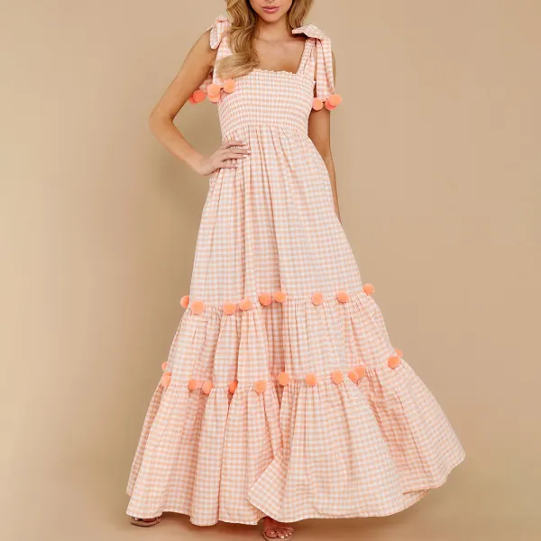 Fashionable elegant suspender dress - Leanarea.chimpone.com 