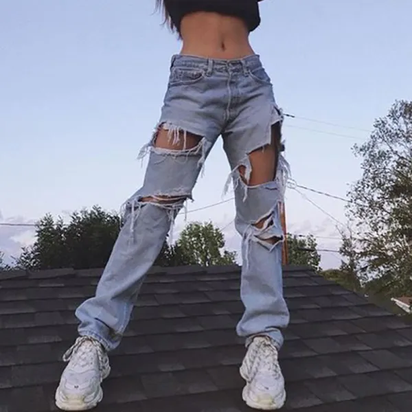 Loose casual jeans - Leanarea.chimpone.com 