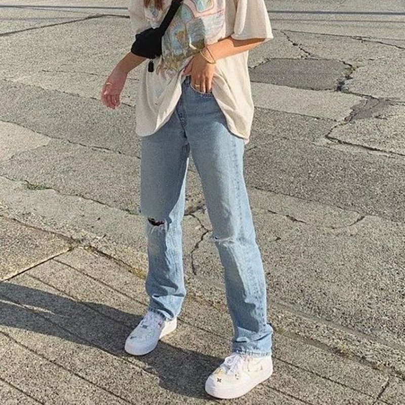 loose casual jeans