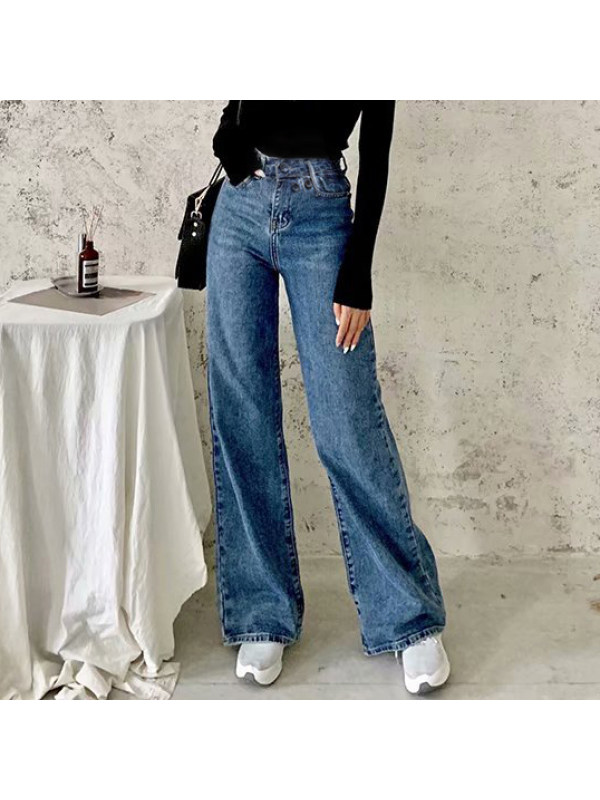 wide leg baggy jean joggers