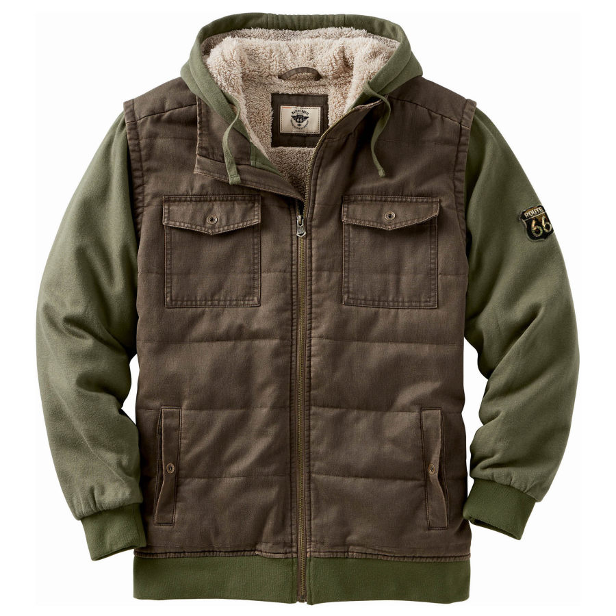 

Men's Outdoor Washed Canvas Jungle Jacket