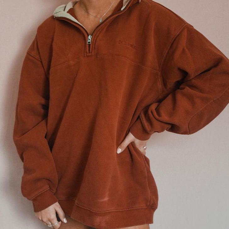 Modern Printed Color Long Sleeve Hoodie