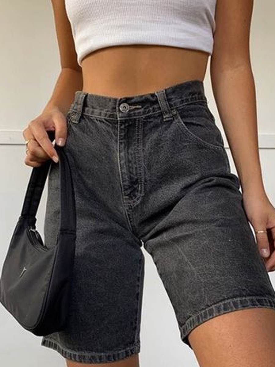 2020 Summer Cycling Denim Shorts