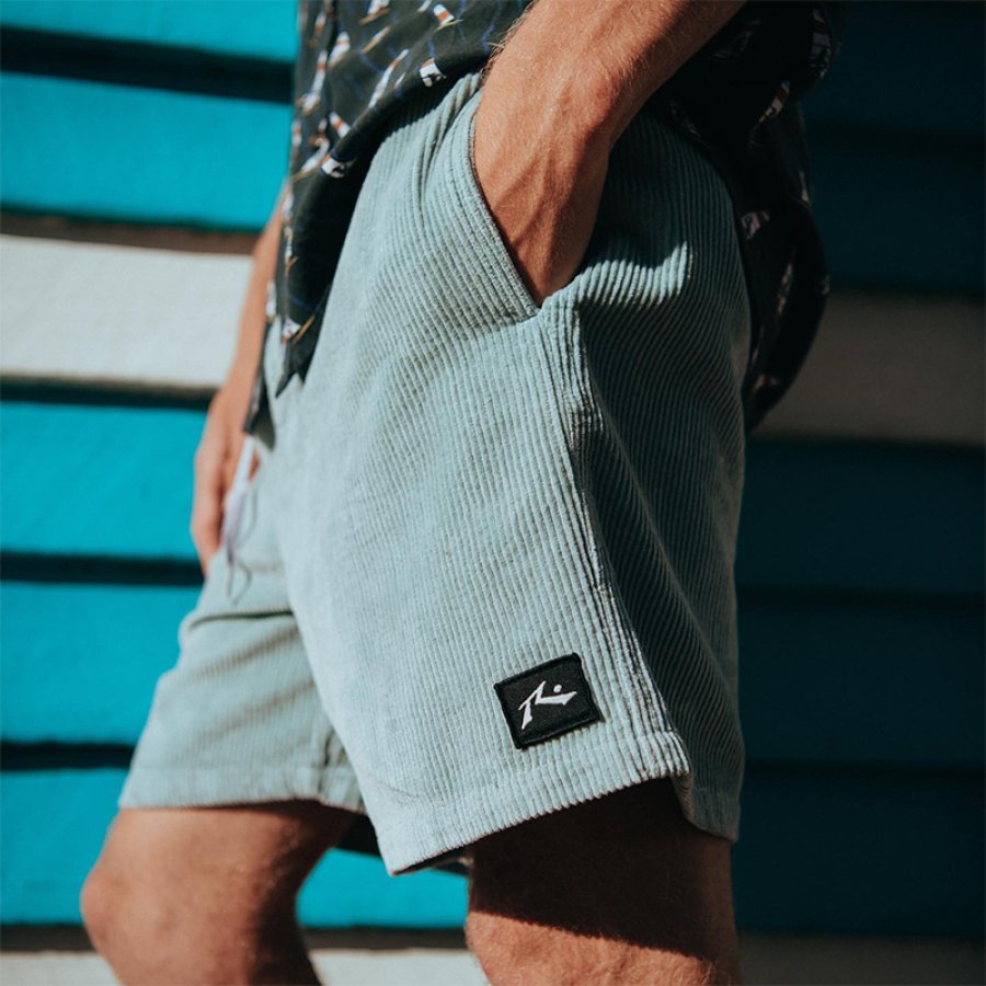 

Vintage Corduroy Unisex Surf Shorts