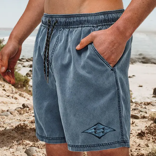 Men's Vintage Plain BILLABONG Surf Shorts - Ootdyouth.com 
