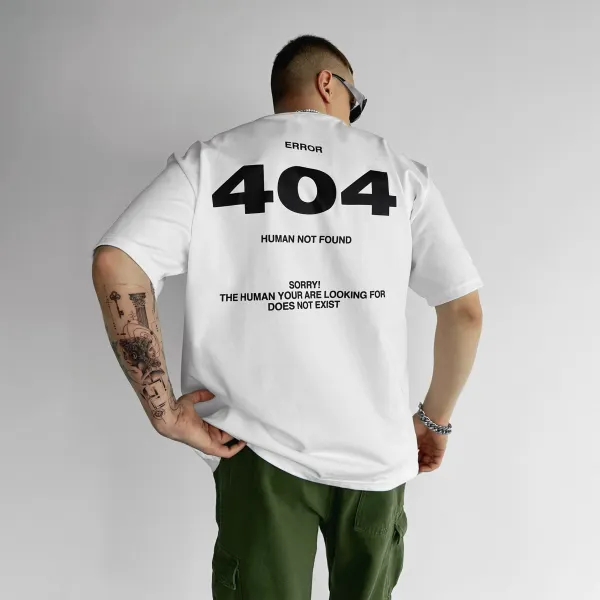 Übergroße 404-T-Shirts - Paleonice.com 