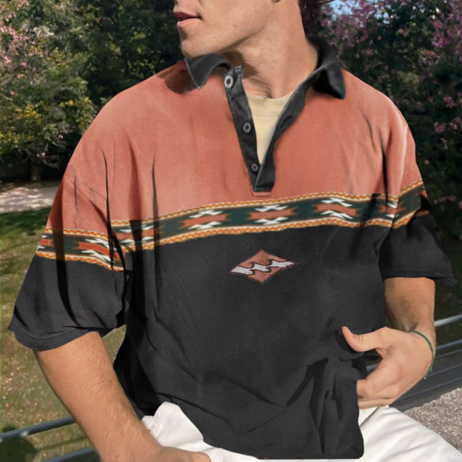 

Men'S Vintage Holiday Surf Polo T-Shirt